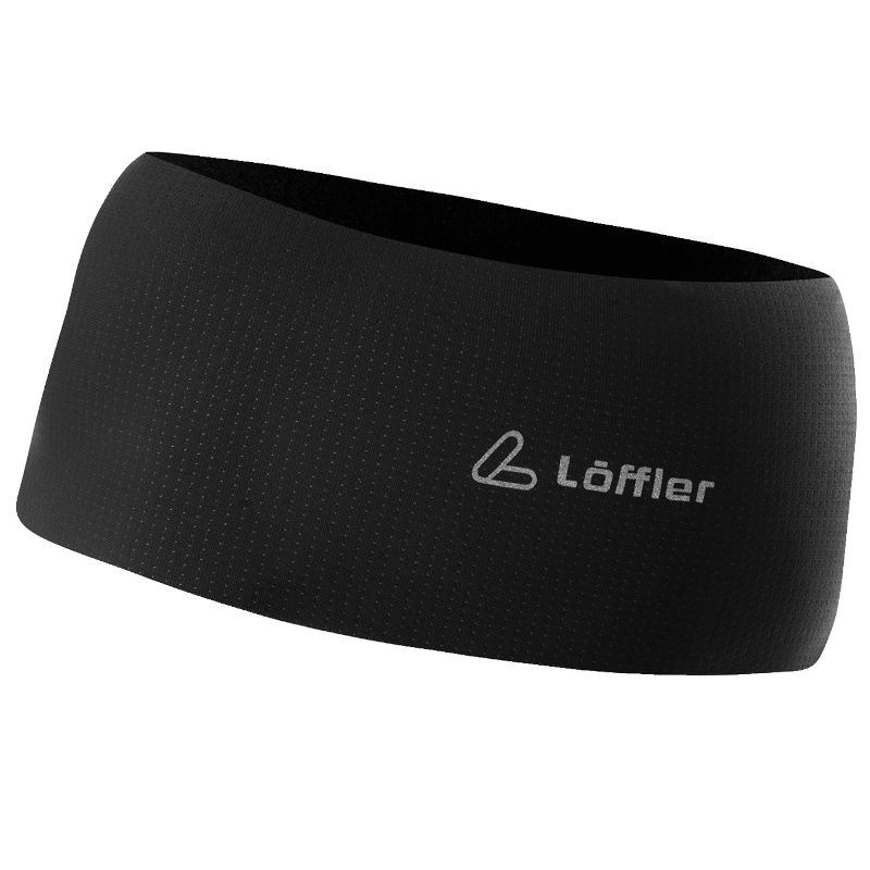 тёплая повязка Löffler Carbon Look Wide OC тёплая повязка Löffler Carbon Look Wide OC